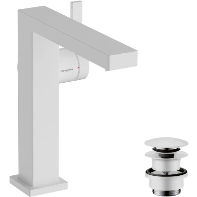 Afbeelding van Hansgrohe Tecturis E 1 greeps wastafelkraan 150 Fine CoolStart met