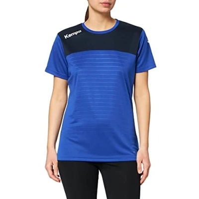 Afbeelding van Kempa Emotion 2.0 Shirt Korte Mouw Dames Royal Blauw Marine Maat XS