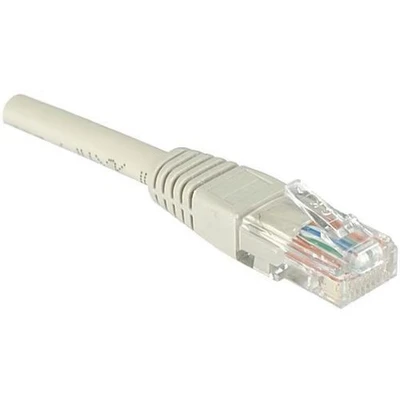Afbeelding van Exertis Connect Patchkabel, CAT.6, U/UTP, onafgeschermd, koper, grijs, 1,0 m patchkabel met vergrendelbare (U/UTP, CAT6, 1 m), Netwerkkabel
