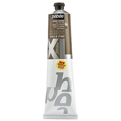 Afbeelding van Pébéo Fine XL olie 200 ml olieverf asgeel asgele