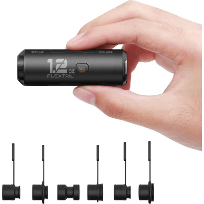 Afbeelding van Flextail Zero Pump mini luchtpomp Inclusief oplaadbare USB C batterij Luchtbed pomp Opblaaspomp Diverse Opzetstukken