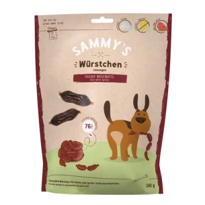Afbeelding van Sammy&#039;s Worstjes met Waterbuffel Hondensnack 240g