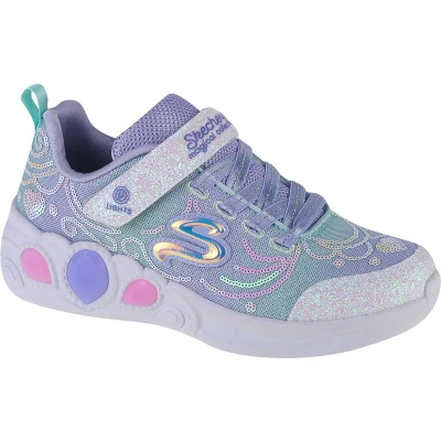 Afbeelding van Skechers Princess Wishes Sneakers laag lavender/multicoloured voor kinderen, Maat: 33, Lavender/multi coloured Textiel/ synthetisch