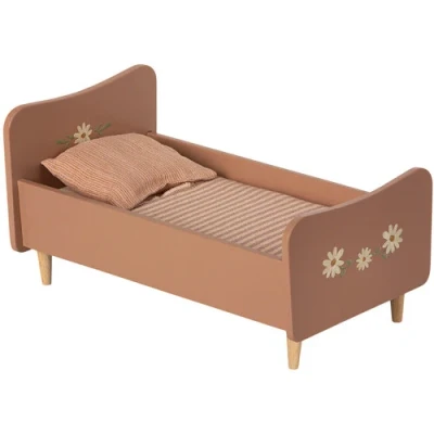 Afbeelding van Maileg poppenbed roze 26 cm