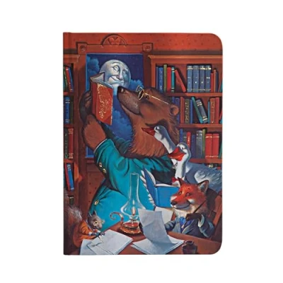 Afbeelding van Notitieboek Paperblanks gebonden Moonlight Stories Midi