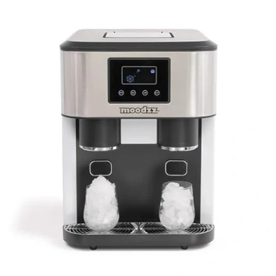 Afbeelding van Moodzz MZ 2302 IJsblokjesmachine en Waterdispenser ijsblokjes crushed ice gekoeld water