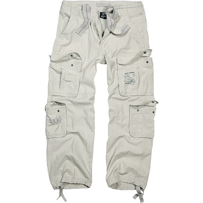 Afbeelding van Brandit PURE Vintage Cargobroek, Heren, Maat: 3XL, White