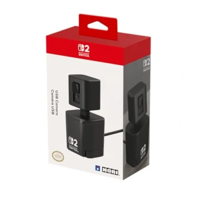 Afbeelding van USB camera Hori zwart voor Nintendo Switch 2