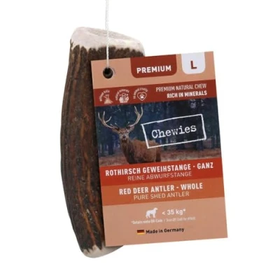 Afbeelding van 3x Chewies Edelherten Gewei Stang L 160 gr