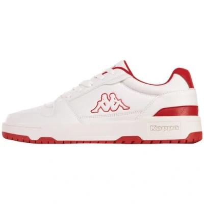 Afbeelding van Kappa Unisex Sneaker 243405 White/Red 43