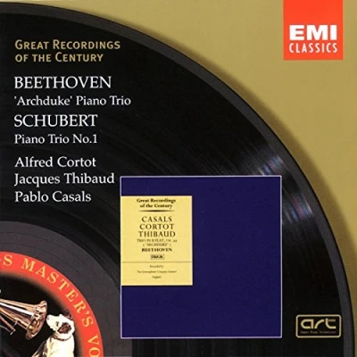 Afbeelding van Beethoven: &#039;Archduke&#039; Piano Trio; Schubert: Trio No. 1