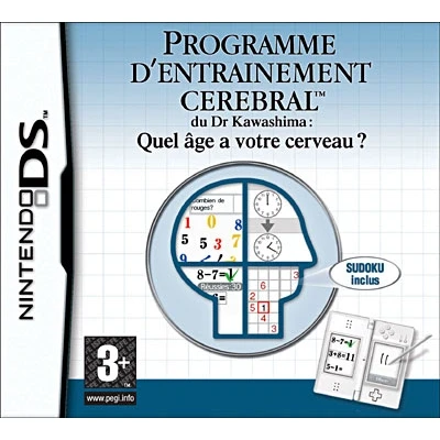 Image de Brain Training Programme d&#039;Entraînement Cérébral du Dr Kawashima Quel âge a votre cerveau ?