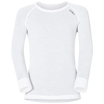 Afbeelding van ODLO CREW NECK Active Longsleeve voor kinderen, Maat: 164, White