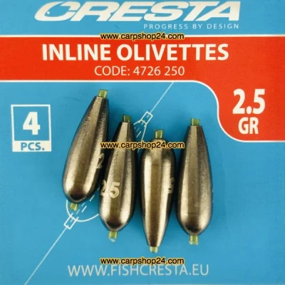 Afbeelding van Cresta Inline Olivettes Maat : 2.50g