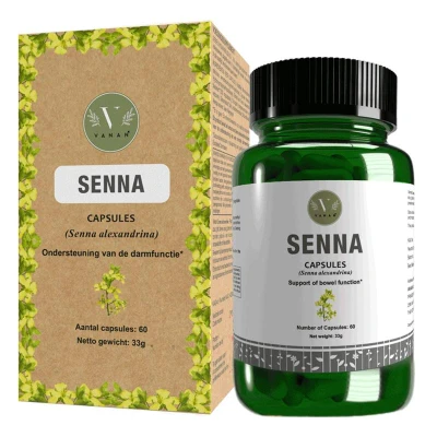 Afbeelding van Vanan Senna Capsules 60CP