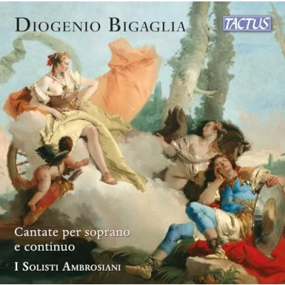 Afbeelding van I Solisti Ambrosiani Bigaglia: Cantate Per Soprano E Continuo (CD)