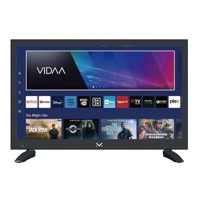 Afbeelding van Majestic SM19 V1 Smart TV HD Ready 19 inch (19 inch), VIDAA besturingssysteem, geïntegreerde wifi, DVB T/T2 en S/S2, dubbel voedingssysteem: AC 100/240 V, DC 12 afstandsbediening, USB