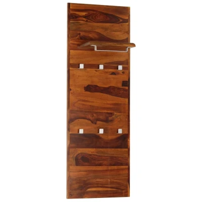 Afbeelding van Kapstok 118x40 cm massief sheeshamhout