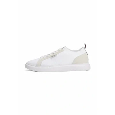 Afbeelding van Tommy Hilfiger Monosock KNIT Sneakers laag, Heren, Maat: 40, White Polyester