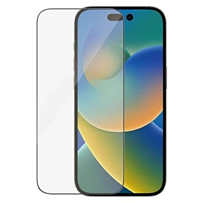 Afbeelding van PanzerGlass Ultra Wide Fit Gehard Glas Clear Screenprotector voor Apple iPhone 14 Pro Zwart