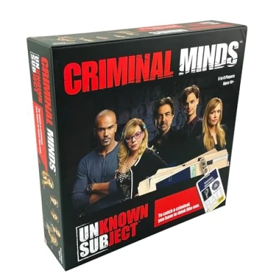 Afbeelding van Criminal Minds Unsub snel sociaal deductiespel speel als personages uit de succesvolle show vanaf 14 jaar 5 8 spelers