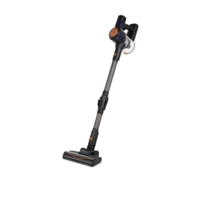 Afbeelding van Steelstofzuiger Flex Tristar SZ 2380 Krachtige Draadloze stofzuiger Met Buigbare Stang 2 in 1 functie; en kruimeldief DC motor, HEPA filter LED verlichting Gebruikstijd tot 40 minuten Inclusief opzetstukken Blauw