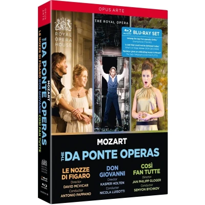 Afbeelding van The Royal Opera House Nicola Luisot Da Ponte Operas (4 Blu ray)