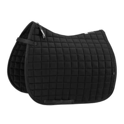 Afbeelding van Eskadron Zadeldekje Dynamics Cotton Dressuur Zwart Full Agradi.be