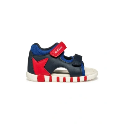 Afbeelding van Geox Outdoorsandalen voor kinderen, Maat: 24, Navy royal Kunststof/ textiel