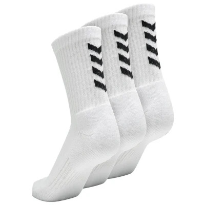 Afbeelding van Hummel Fundamental 3PACK Sportsokken, Heren, Maat: 32/35, White