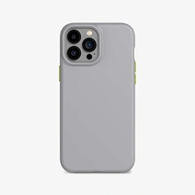 Afbeelding van Tech21 Eco Slim Telefoonhoesje voor iPhone 13 Pro Max, biologisch afbreekbare telefoonhoes met 3 meter multi valbescherming, grijs