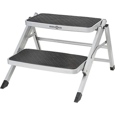 Afbeelding van Brunner 7225147N Antislip opstapkruk met metalen frame