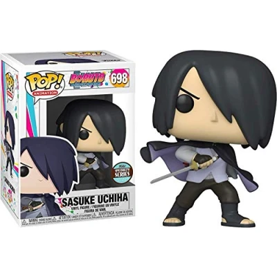 Afbeelding van Pop Boruto Sasuke met cape en geen arm vinyl figuur