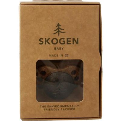 Afbeelding van Fopspeen Kokos/beuken natural (rond) 2 stuks