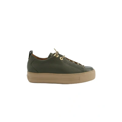 Afbeelding van Paul Green Sneakers laag, Dames, Maat: 35.5, Grün Schoenen