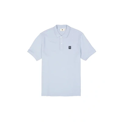 Afbeelding van GARCIA Heren Polo Blauw Korte mouw
