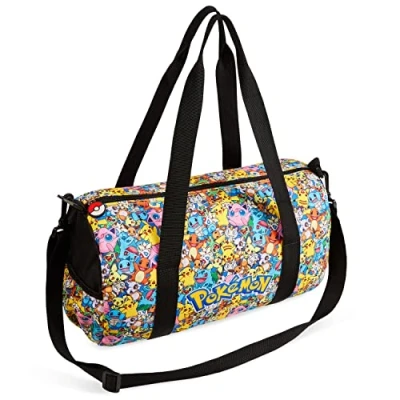 Afbeelding van Pokemon Sporttas voor kinderen, gymtas, zwembadtas, voetbaltas jongens, meisjes, sporttassen reistas, cadeau idee fan, officiële accessoires, Veelzijdig te