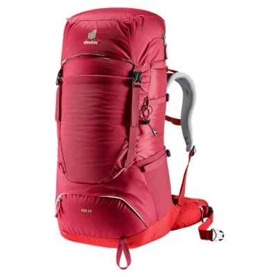 Afbeelding van Deuter Fox 40 Backpack + 4 Liter Junior Masala cherry Rood Backpacks