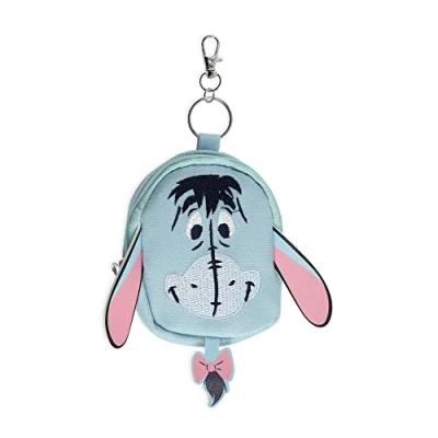 Afbeelding van WINNIE THE POOH Eeyore Coin Purse Keychain