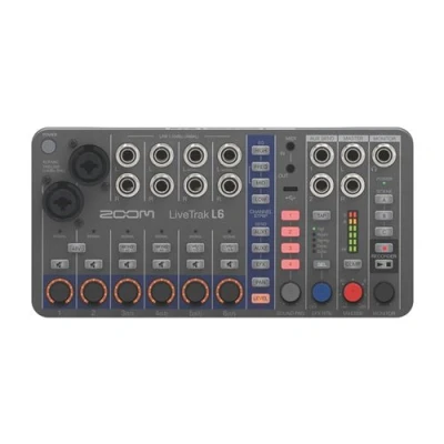 Image de Table de mixage Zoom LiveTrak L6 Gris