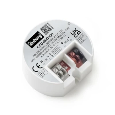 Afbeelding van illuburg led transformator, 450 mA, 500 constante stroom 7 W, 20 voeding, ballast driver power supply