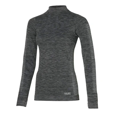 Afbeelding van Heatkeeper Thermoshirt Lange Mouw Dames Premium Zwart Melange S