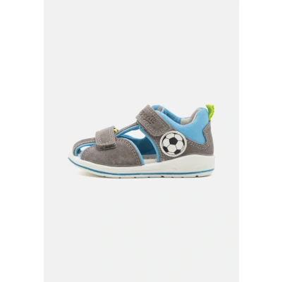 Afbeelding van Superfit Boomerang Sandalen voor kinderen, Maat: 21, Grau/hellblau Veloursleer