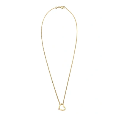 Afbeelding van Elli Sparkling Heart Ketting Rose goldcoloured, Dames, Maat: 45, gold/coloured