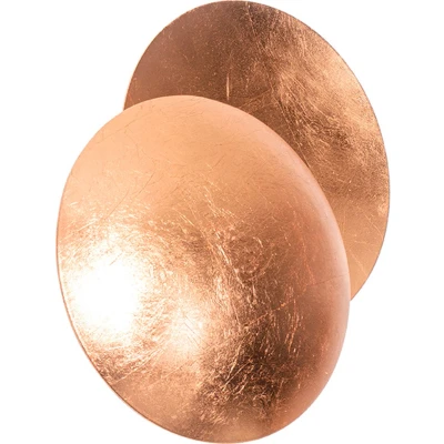 Afbeelding van QAZQA Moderne wandlamp koper Sunrise