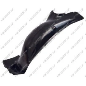 Afbeelding van PRASCO PG0093633 Binnenspatscherm Achterste deel Kunststof Rechts voor PEUGEOT: 206 Saloon