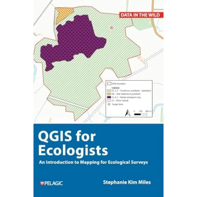 Afbeelding van Data in the Wild QGIS for Ecologists