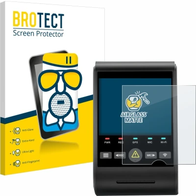 Afbeelding van BROTECT Screenprotector voor VIOFO A229 PRO Folie Beschermfolie Beschermglas matte
