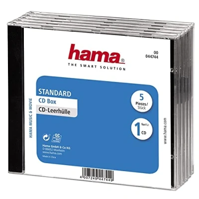 Afbeelding van Hama Cd Box 5 Pak Geseald