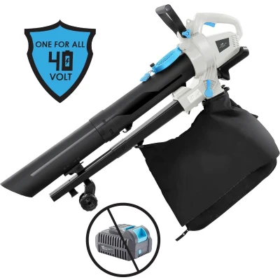 Afbeelding van H Ster accu Bladblazer Leo 40 Volt 3 IN 1 Blazen, zuigen en versnipperen 187 km/h excl. lader